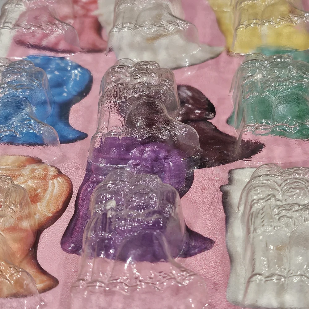 Wilton Bride and Groom Candy‎ Mold - Colorful Wedding Molds